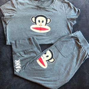 NWOT Paul Frank 2 piece lounge set